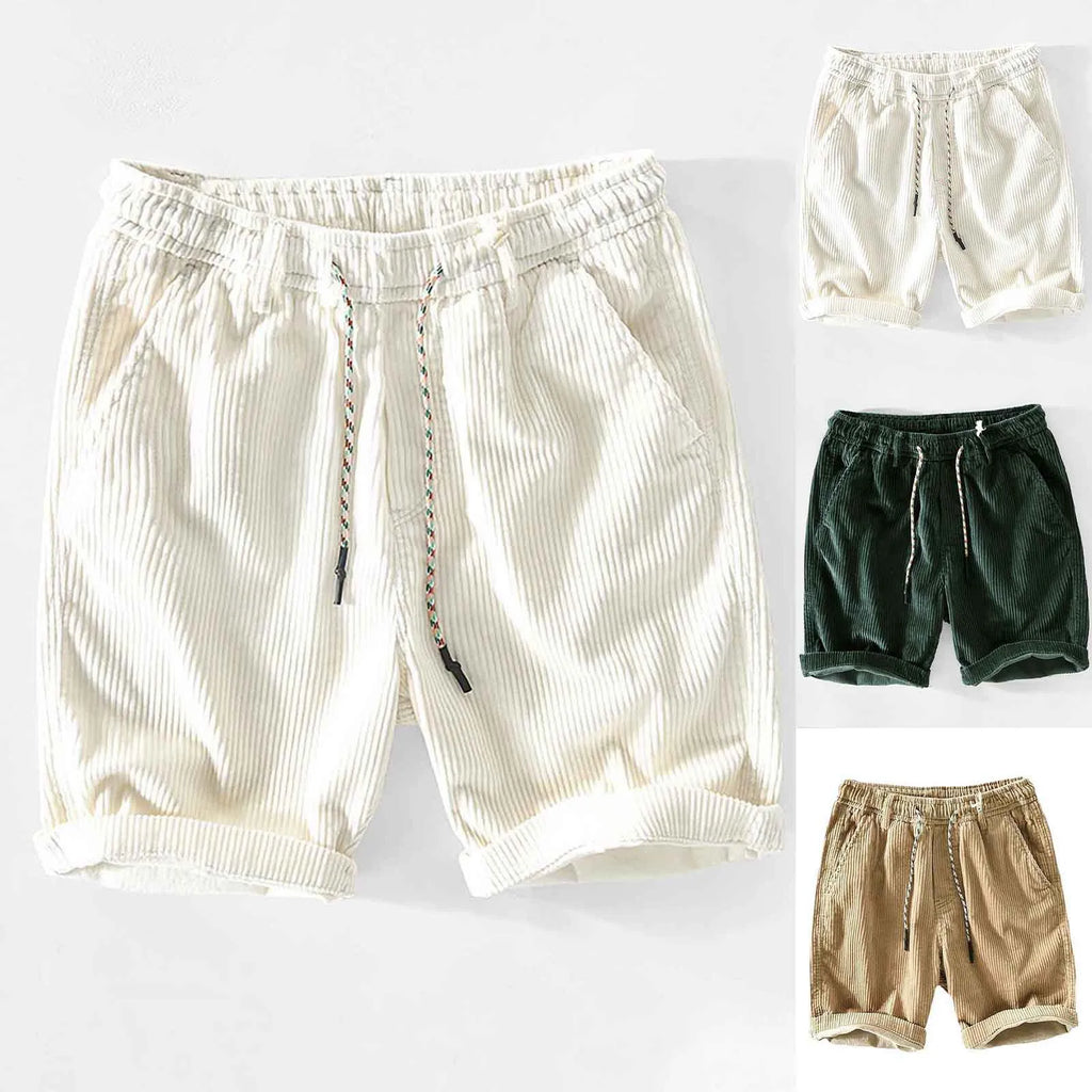 Edgar – Elegante Cordshorts aus Feincord