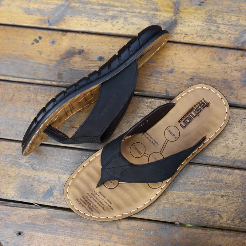 Herren Ledersandalen