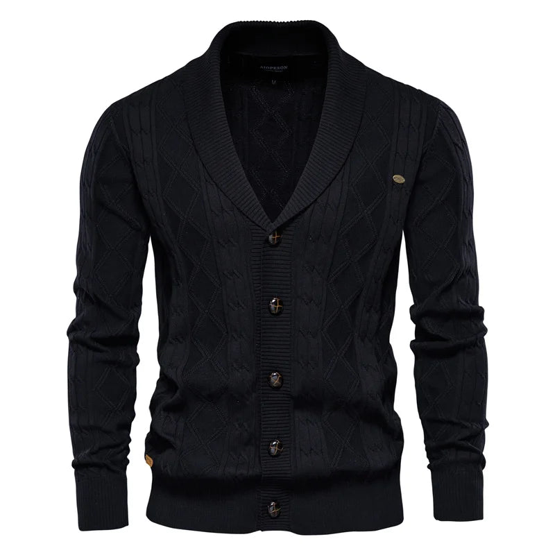 Kramer | Herren Strickjacke mit Knopfleiste