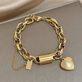 Heartened – Markante Gliederarmkette (1+1 GRATIS)