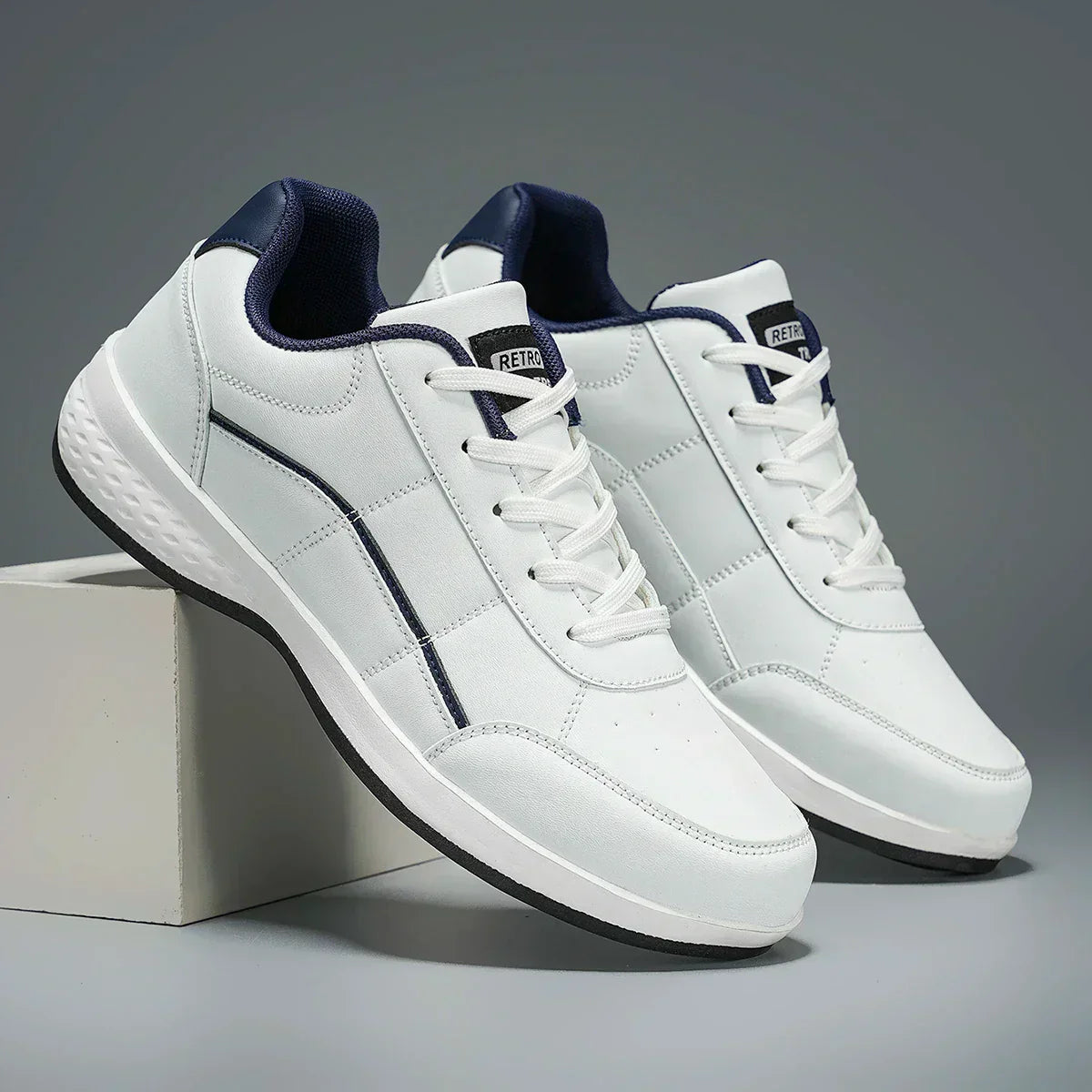 Stylish Leather Sneakers
