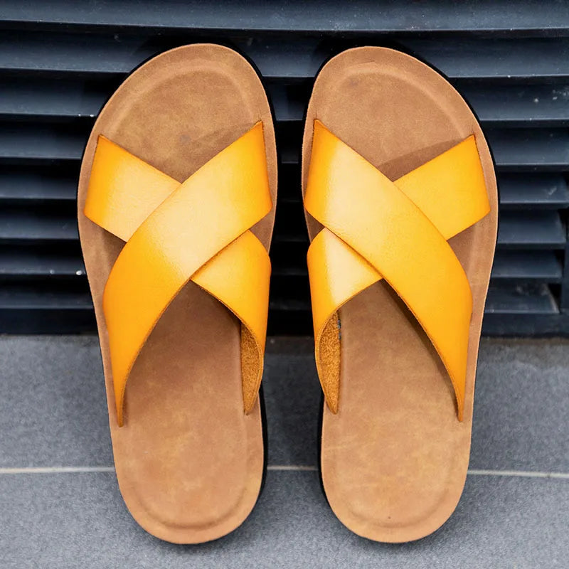Lässige italienische Sandalen