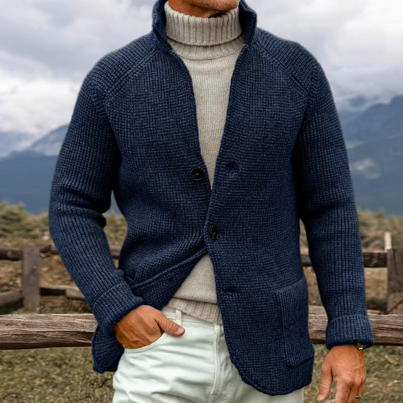 Erwin - Strickjacke Aus Grober Strickoptik