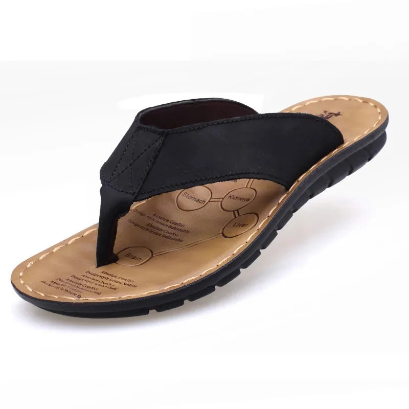 Herren Ledersandalen
