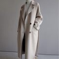 Michelle™ – Eleganter Langer Wollmantel für Damen