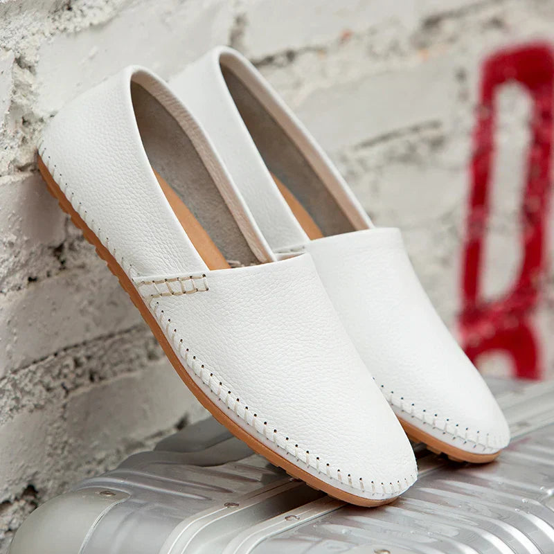 Light Leather Loafers