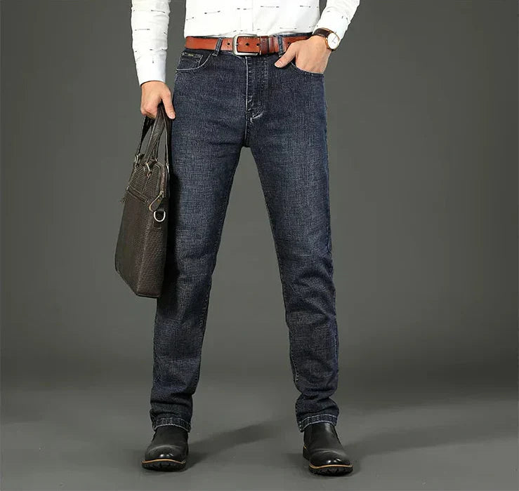 David – Stilvolle Business Jeans aus Denim