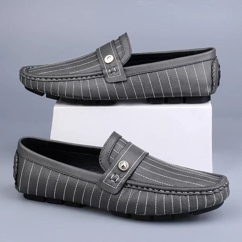 Chic Leather Loafers