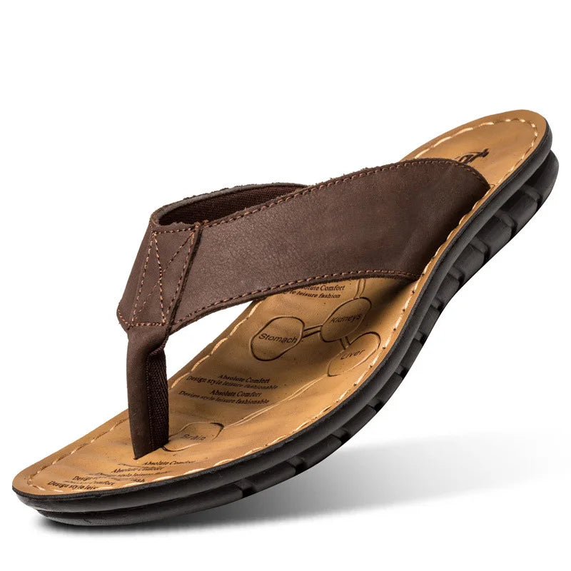 Herren Ledersandalen