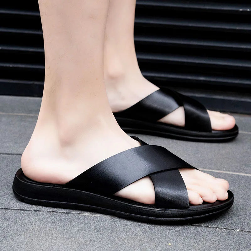 Lässige italienische Sandalen