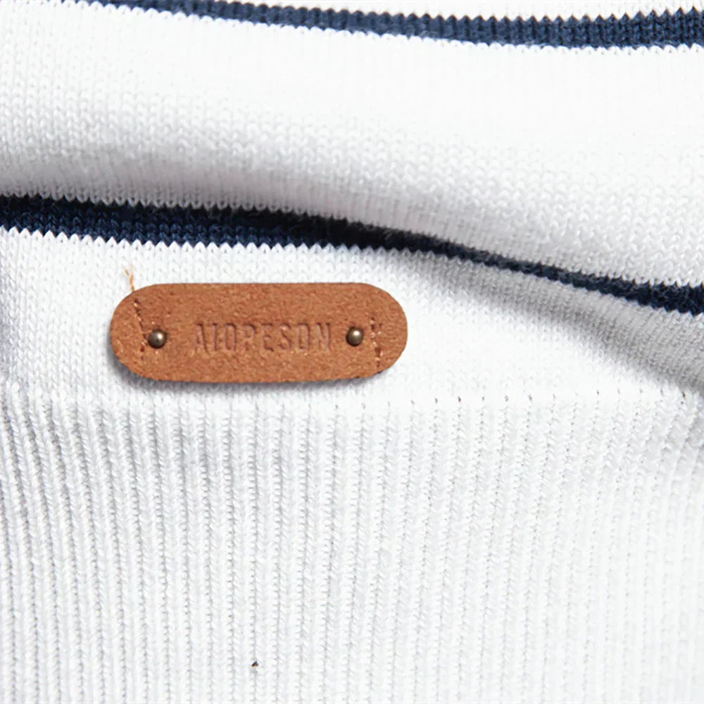 Kramer | Gestreifter Herrenpullover