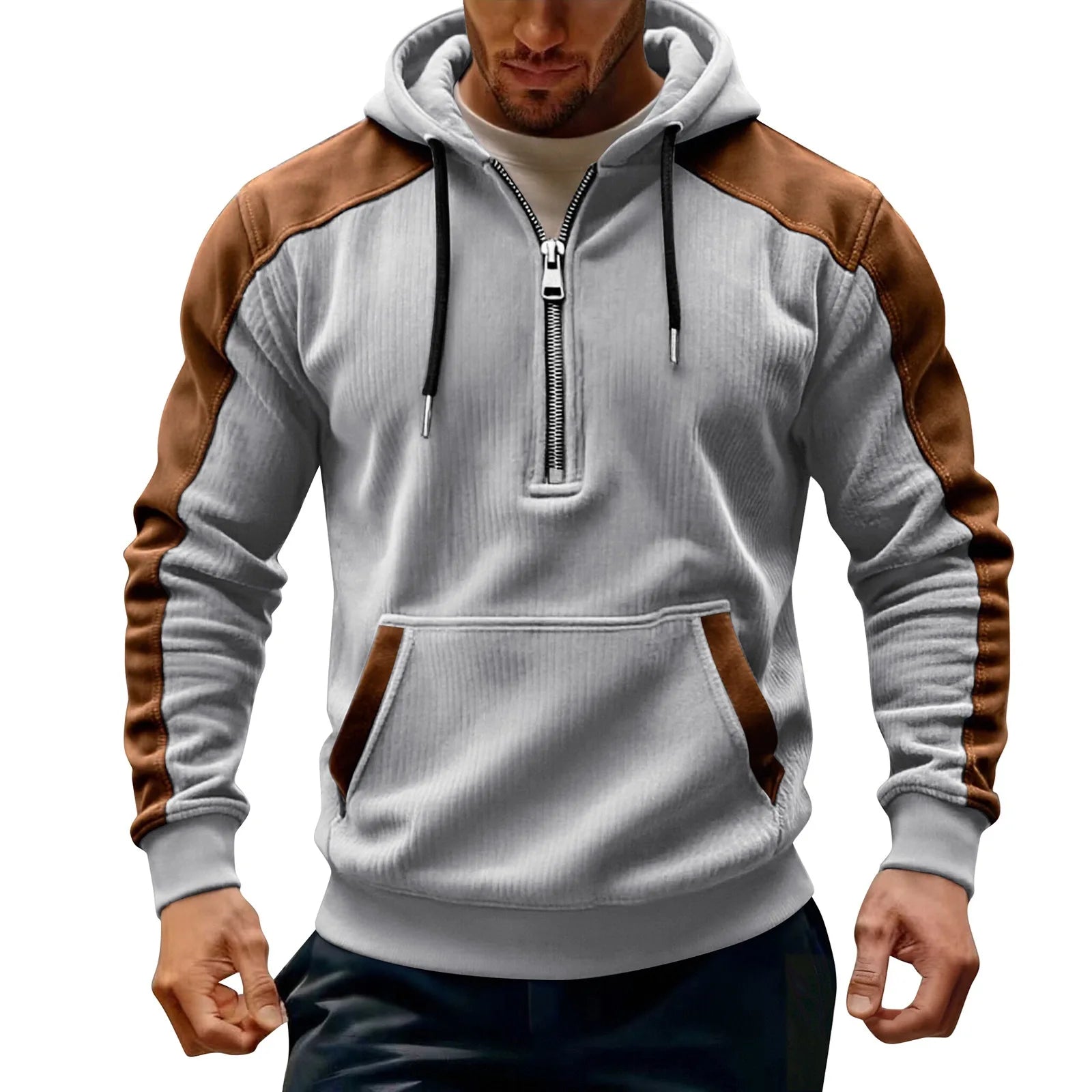Aksel – Langarm-Pullover mit Reissverschluss