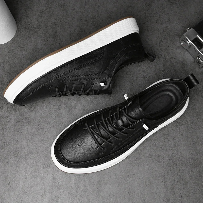 Chic Leather Sneakers