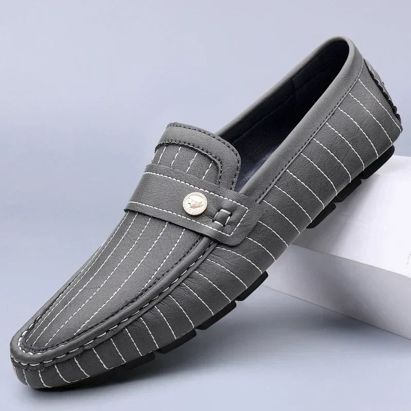Chic Leather Loafers