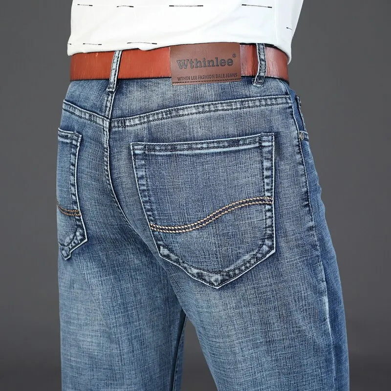 David – Stilvolle Business Jeans aus Denim