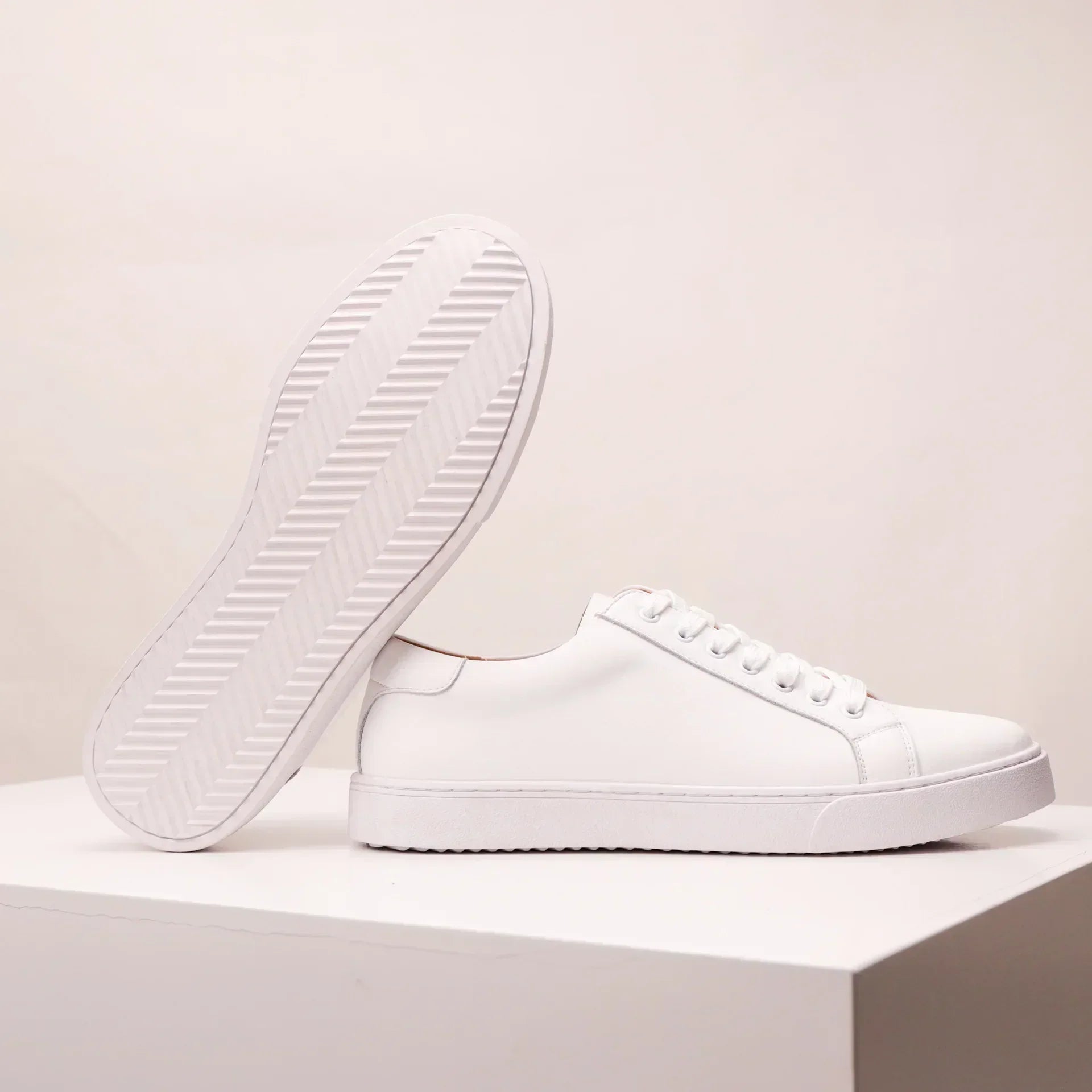 Genuine Leather Sneakers