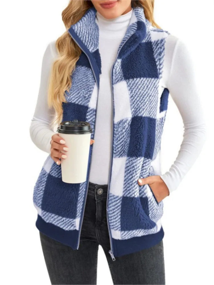 Nina™ - Ärmellose Strickjacke für Damen