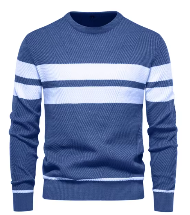 Kramer | Stilvoller Herrenpullover mit Fischgrätmuster