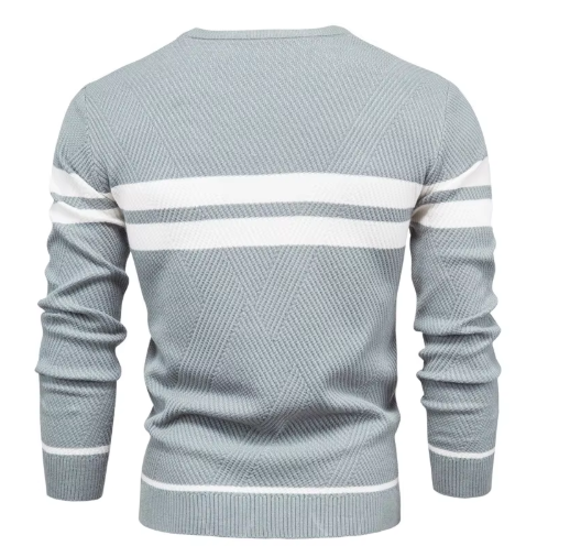 Kramer | Stilvoller Herrenpullover mit Fischgrätmuster