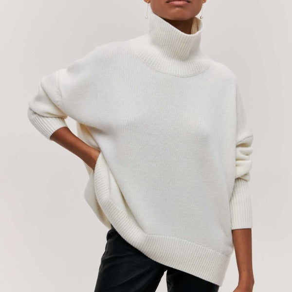 Romy™ | Trendige Oversized Rollkragenpullover für kalte Tage