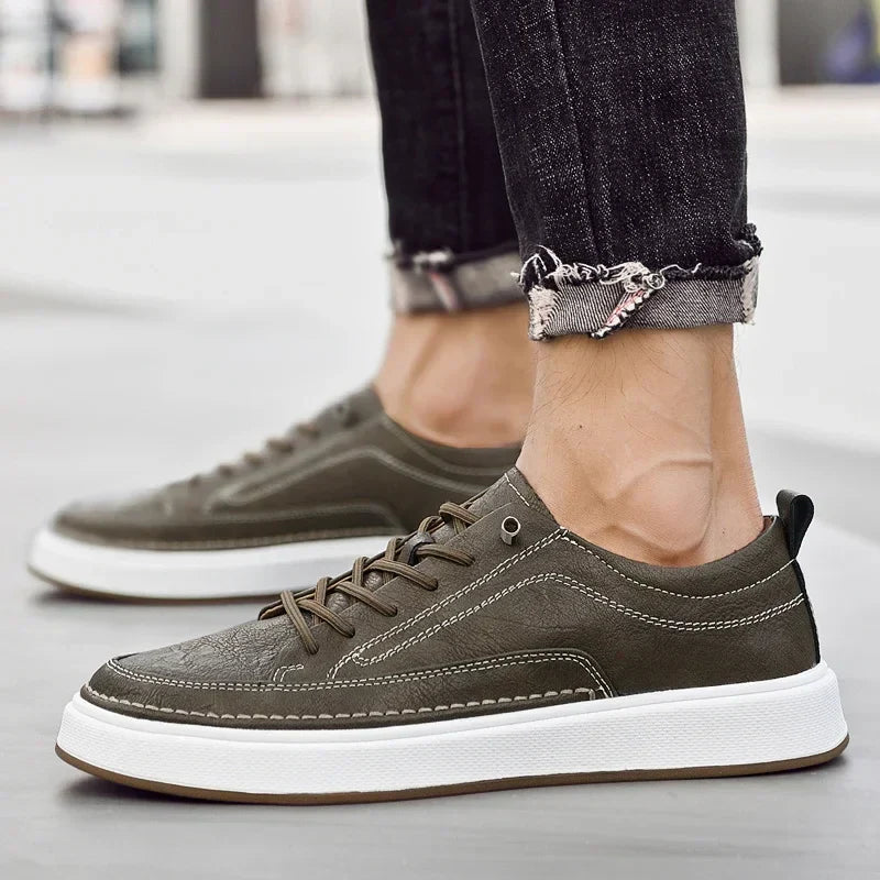 Chic Leather Sneakers