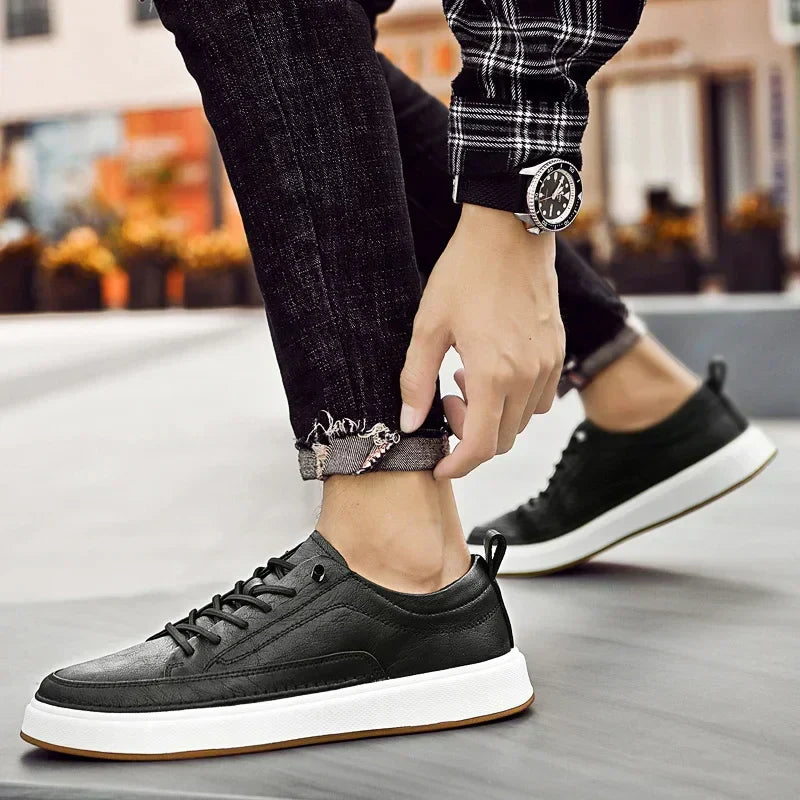 Chic Leather Sneakers