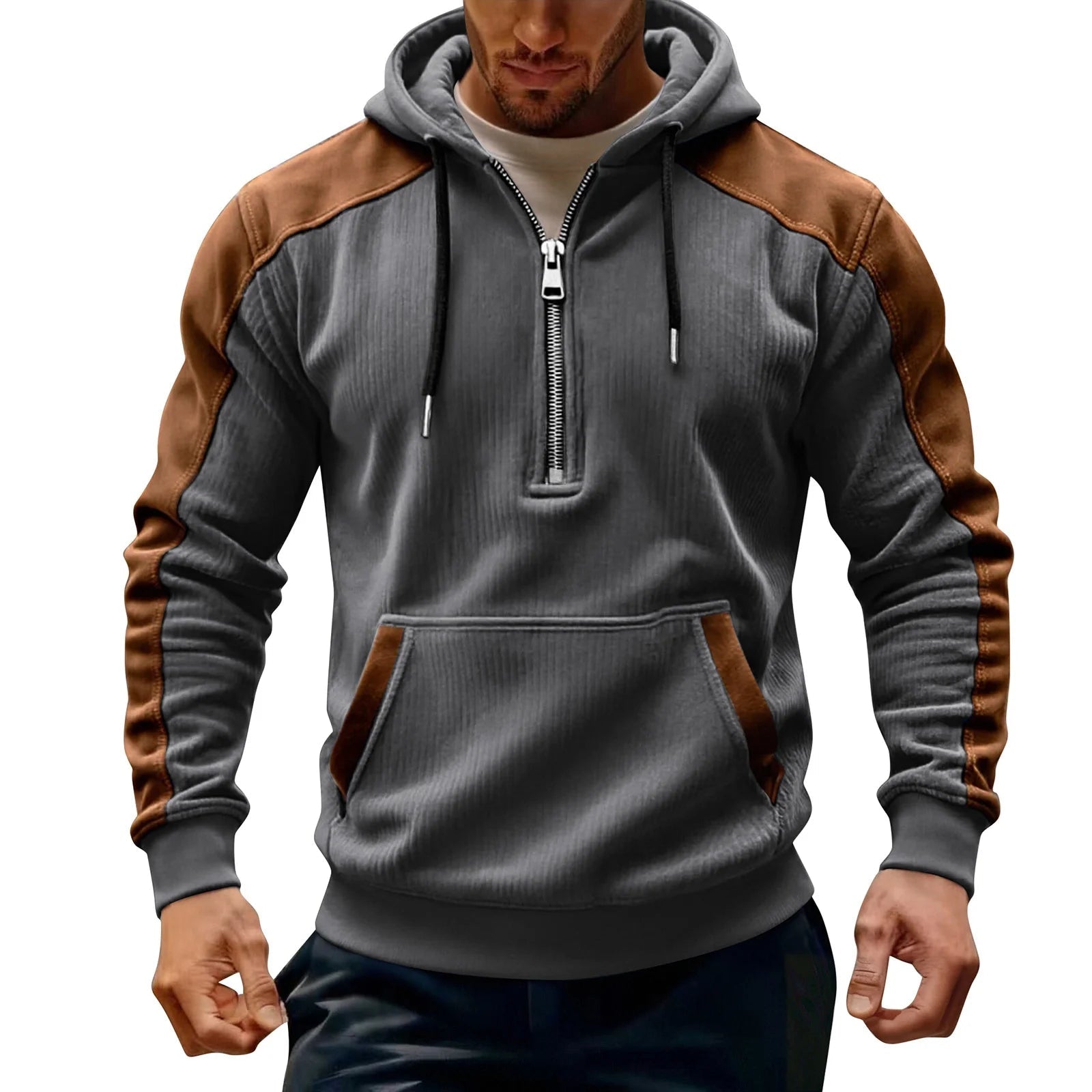 Aksel – Langarm-Pullover mit Reissverschluss