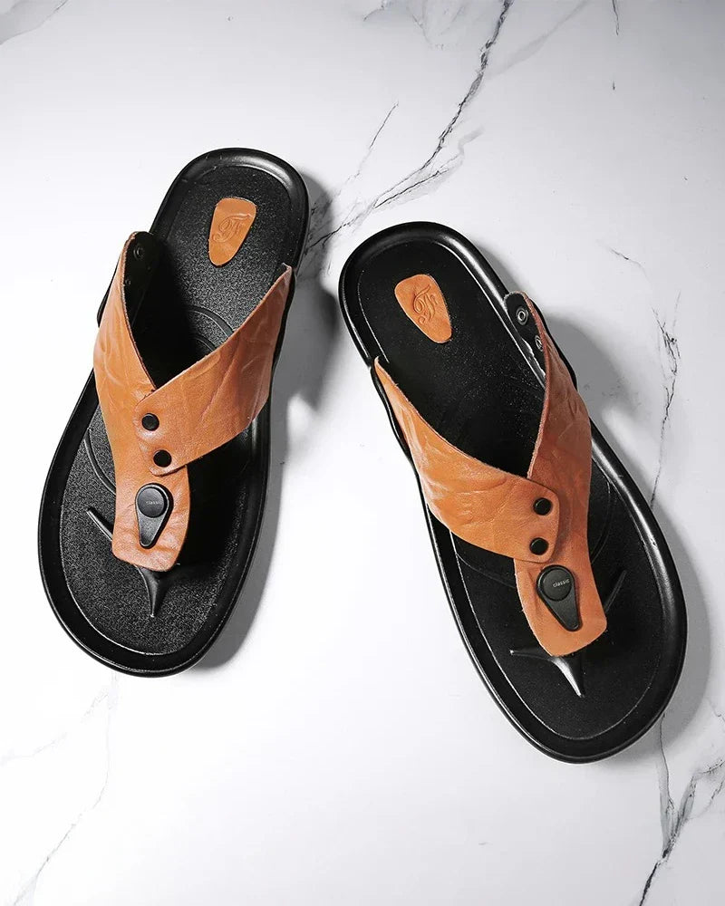 Elegante Ledersandalen