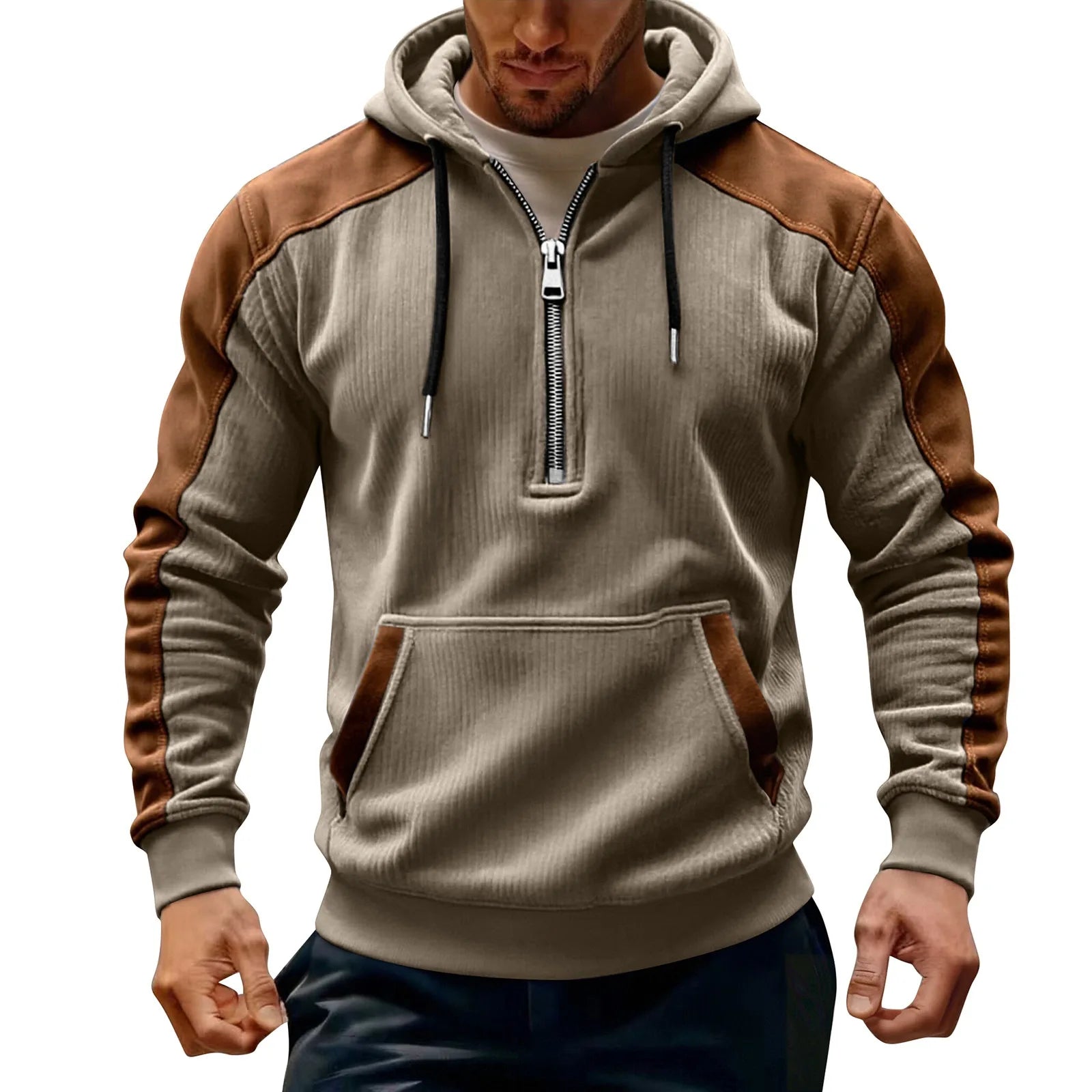 Aksel – Langarm-Pullover mit Reissverschluss