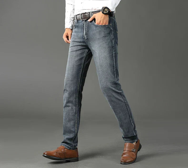 David – Stilvolle Business Jeans aus Denim