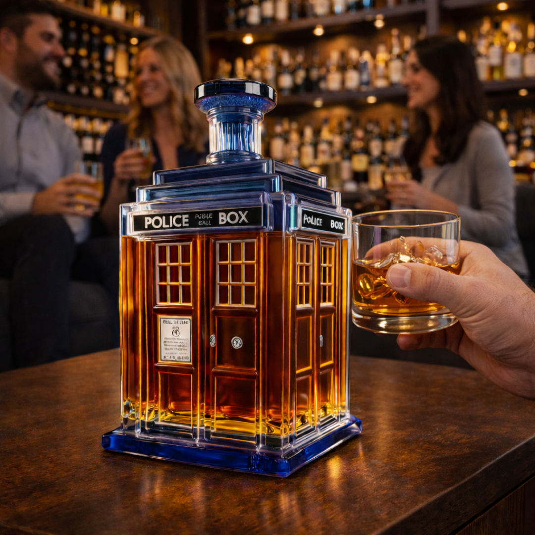 Eine Flasche Whisky - Polizeiausgabe
