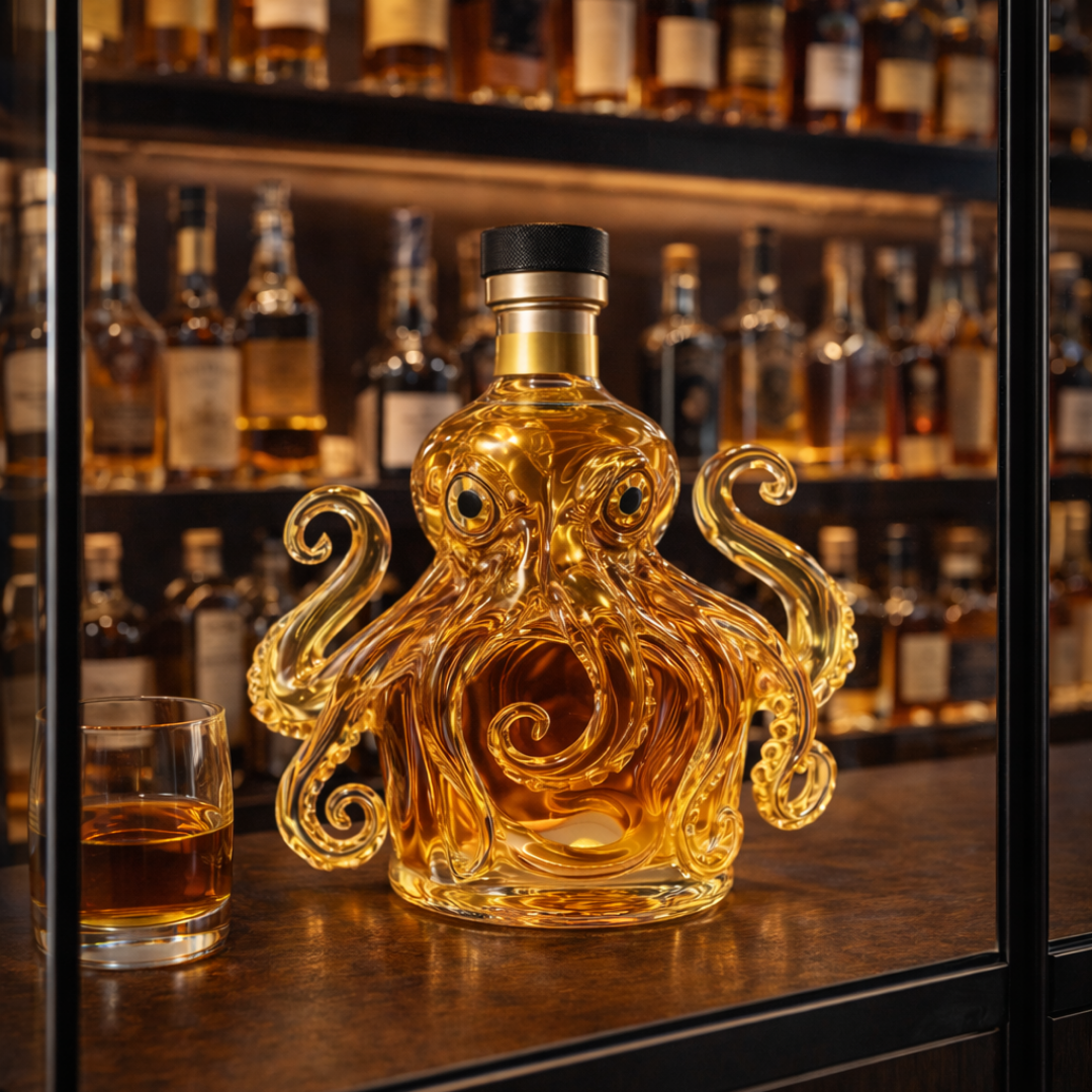 Flasche Whisky - Octopus Edition