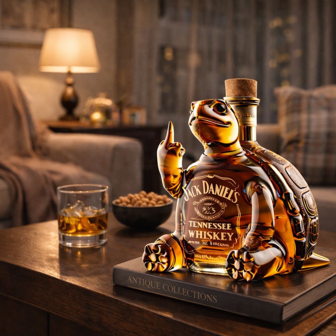 Flasche Whisky - Edition Schildkröte