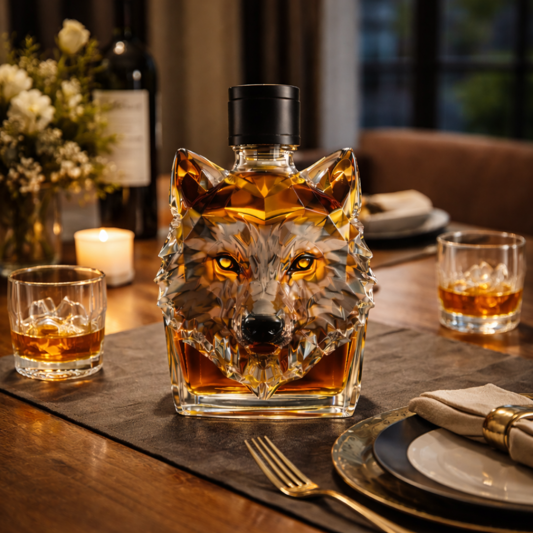 Flasche Whisky - Wolf Edition