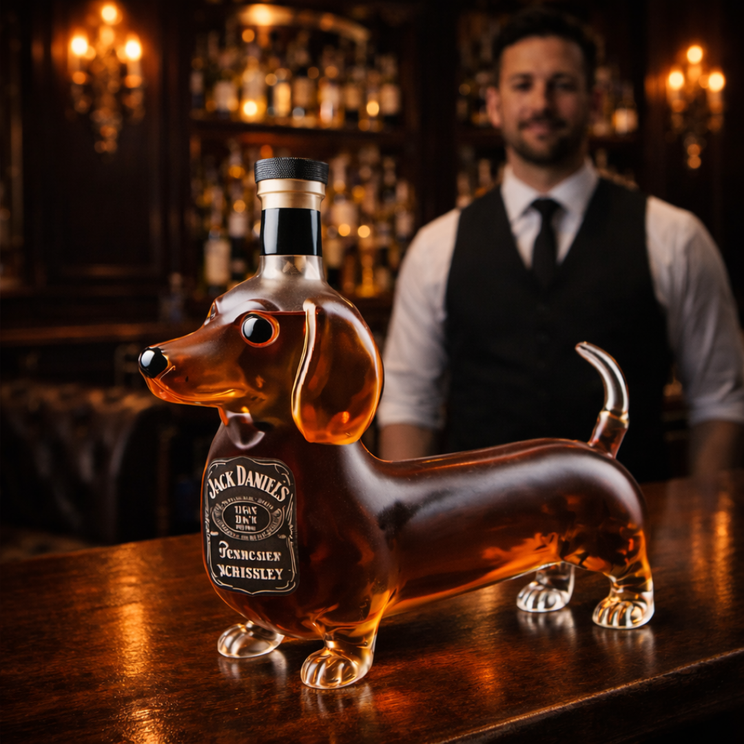 Eine Flasche Whisky - Teckel Edition