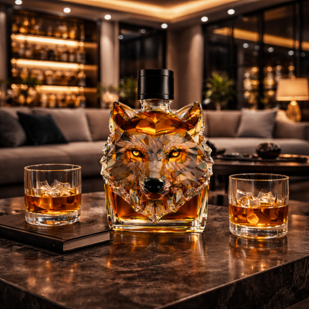Flasche Whisky - Wolf Edition