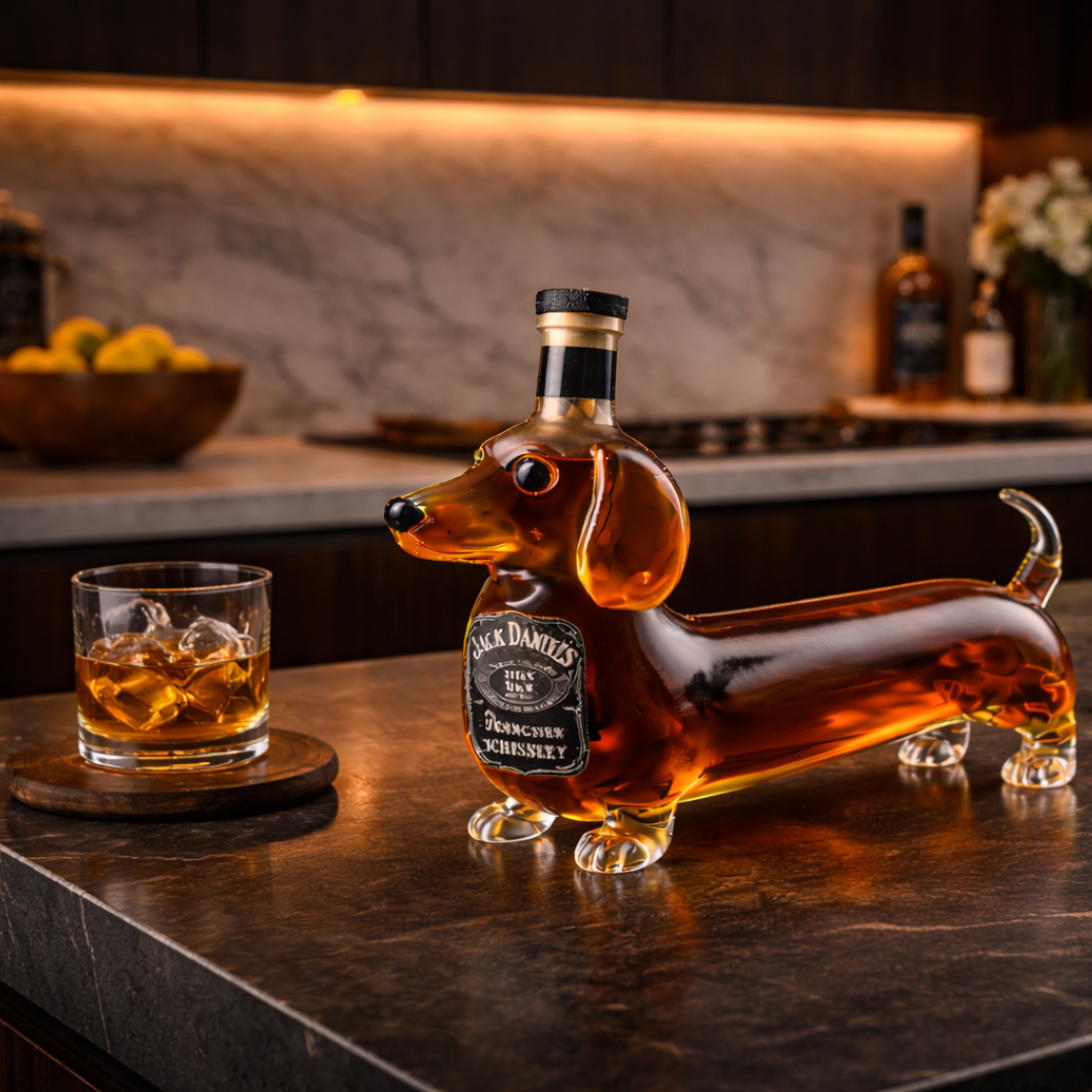Eine Flasche Whisky - Teckel Edition