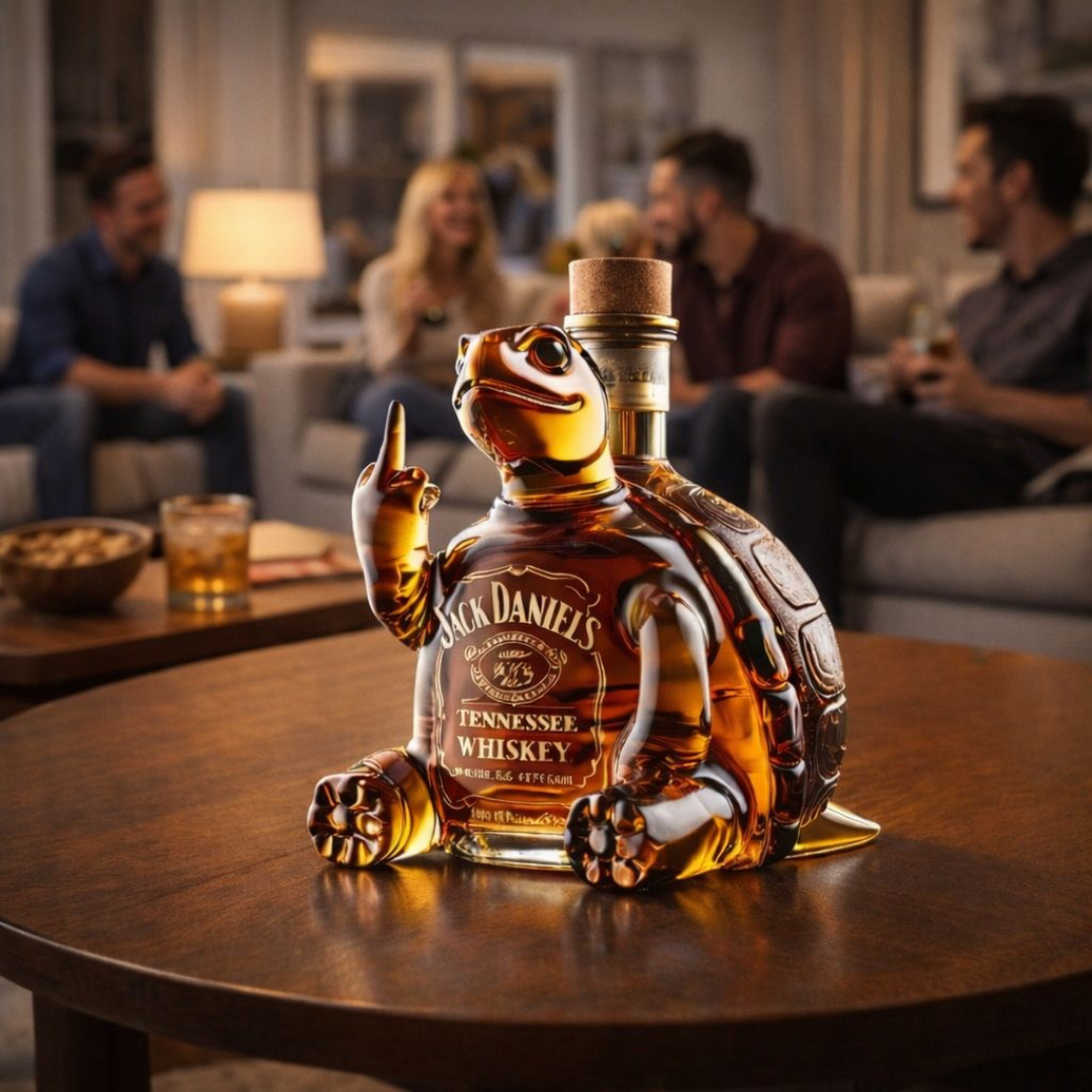 Flasche Whisky - Edition Schildkröte