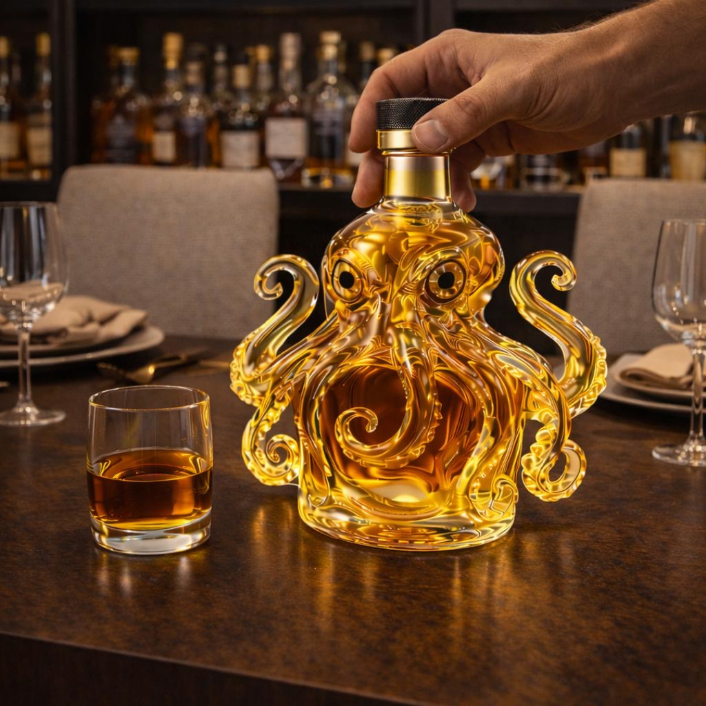 Flasche Whisky - Octopus Edition