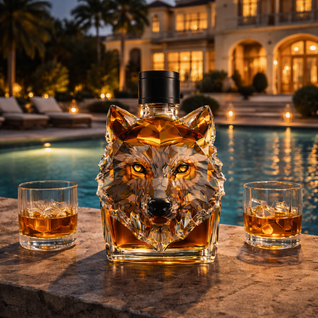 Flasche Whisky - Wolf Edition