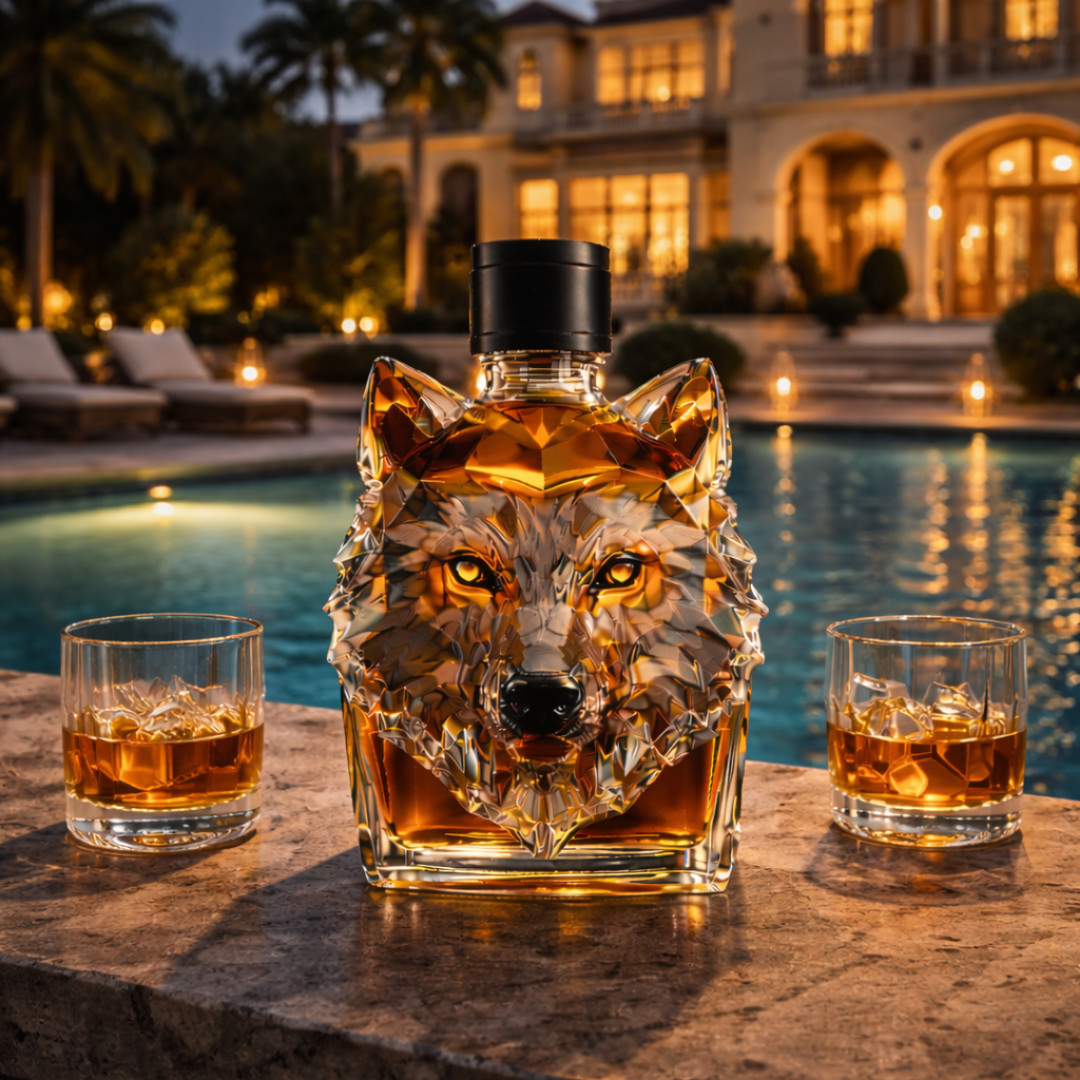 Flasche Whisky - Wolf Edition