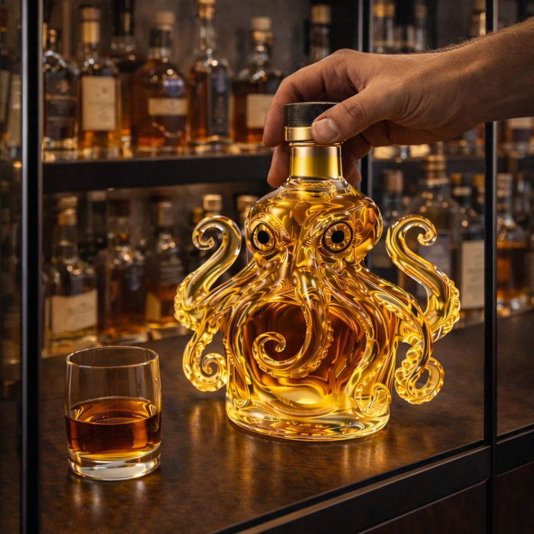 Flasche Whisky - Octopus Edition
