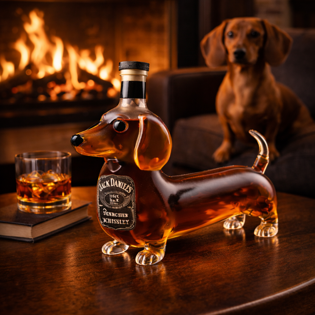 Eine Flasche Whisky - Teckel Edition