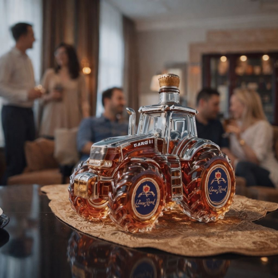 Flasche Whisky - Sonderausgabe Traktor