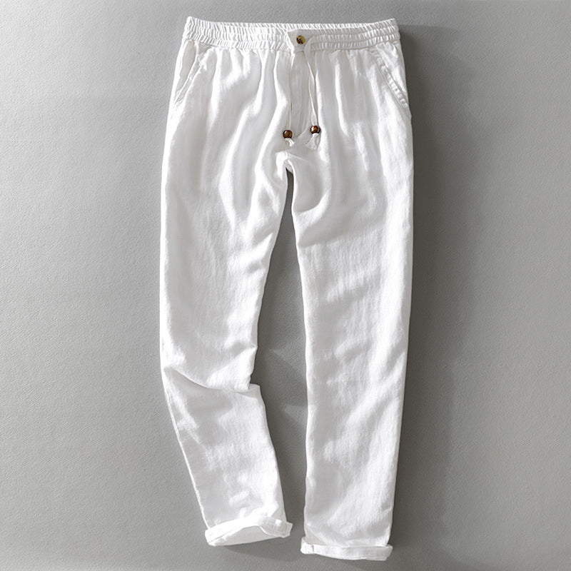 Benedikt – Elegante Leinenhose für Ibiza