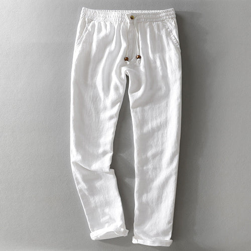 Benedikt – Elegante Leinenhose für Ibiza