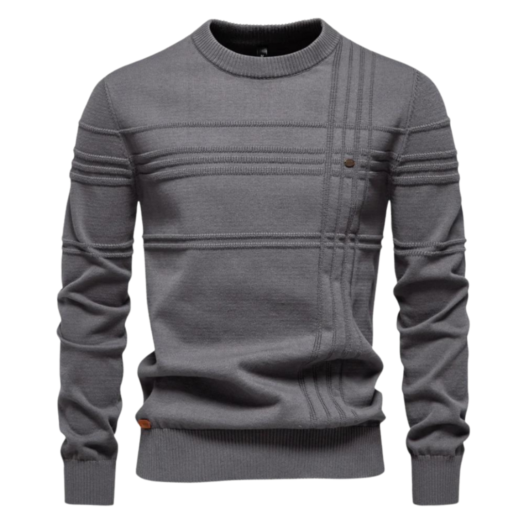 Kramer | Stilvoller Herrenpullover mit Karomuster