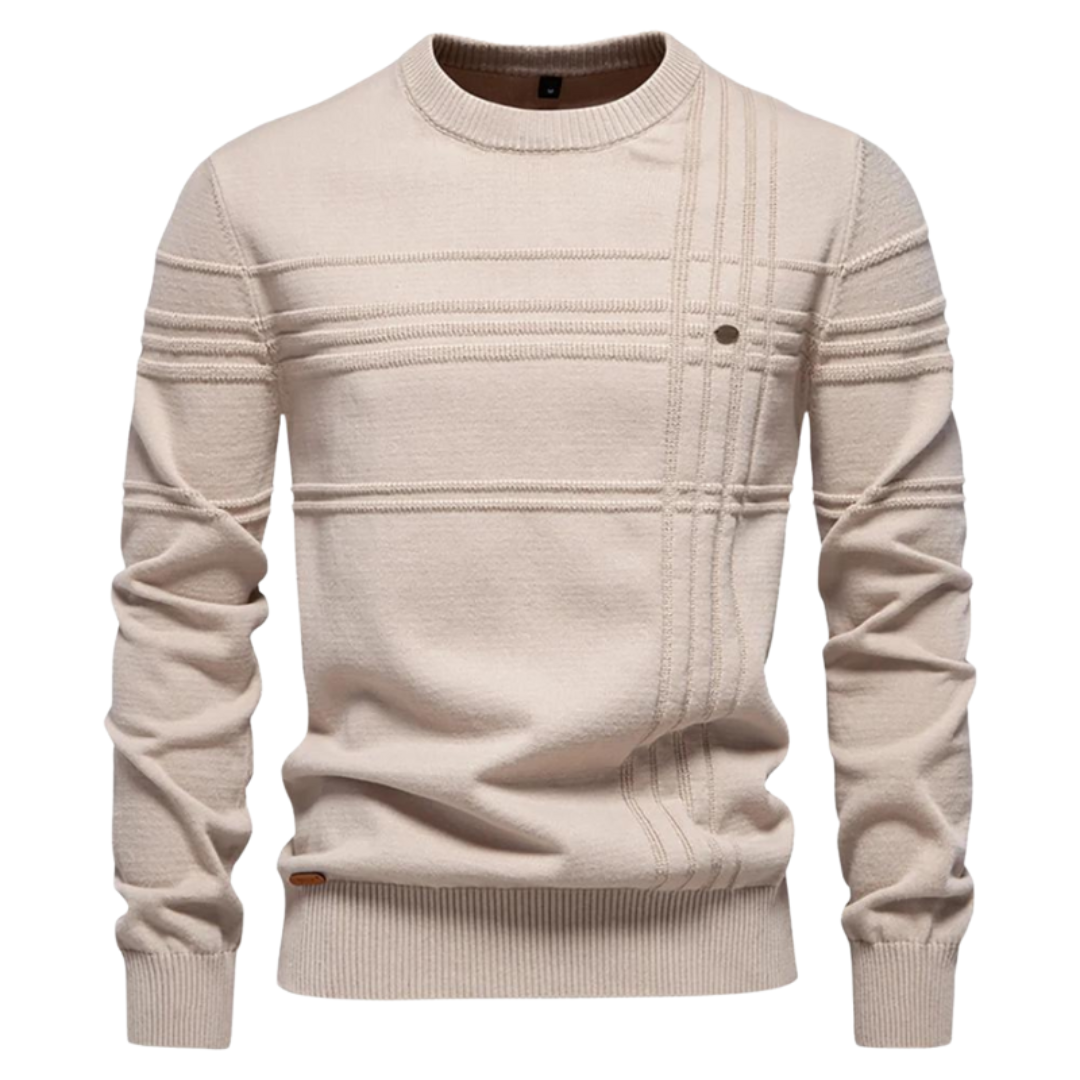 Kramer | Stilvoller Herrenpullover mit Karomuster