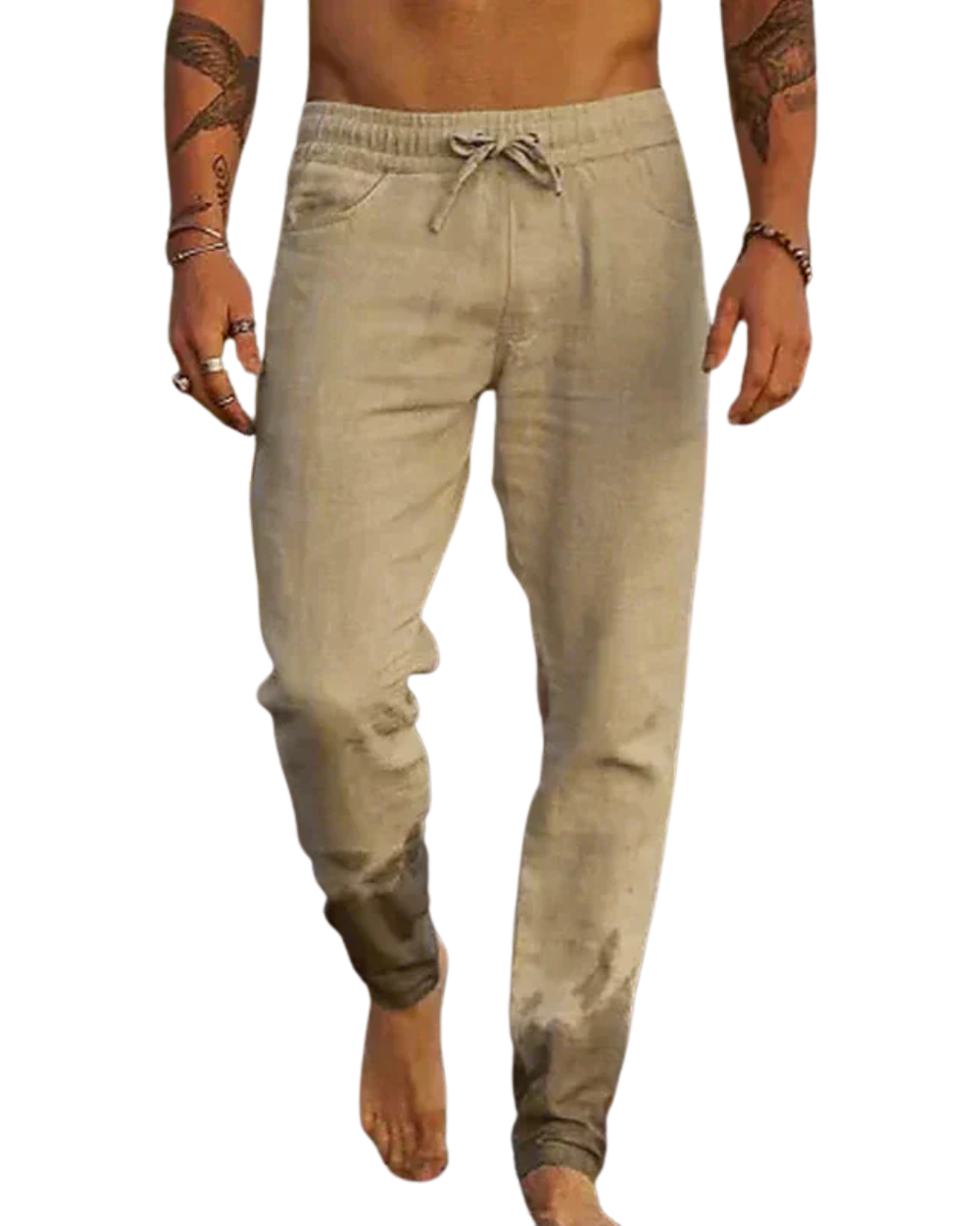 David – Elegante Leinen-Badehose
