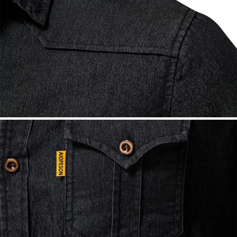 Silas | Jeanshemd aus Baumwolle